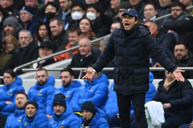 Ist für Antonio Conte bald schon wieder Schluss als Tottenham-Trainer?