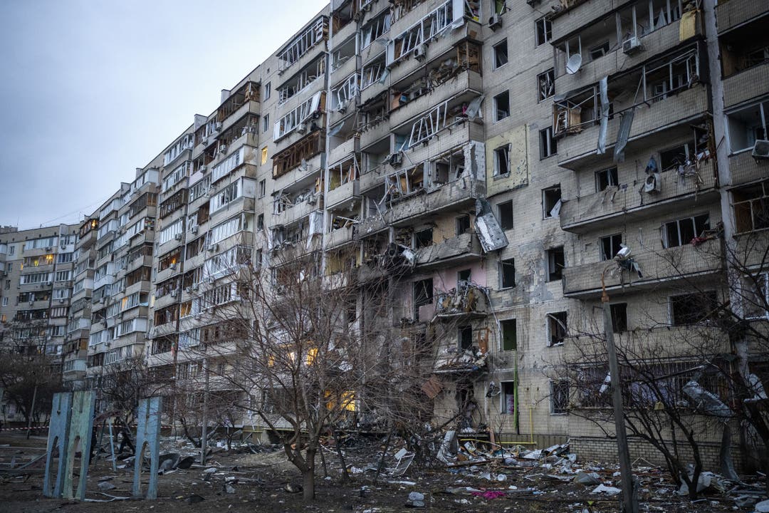 Russische Angriffe zerstören in der Ukraine auch zivile Infrastrukturen.