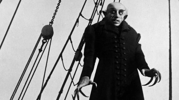 Schauspieler Max Schreck als Graf Orlok (Nosferatu). (Bild: Imago Images)