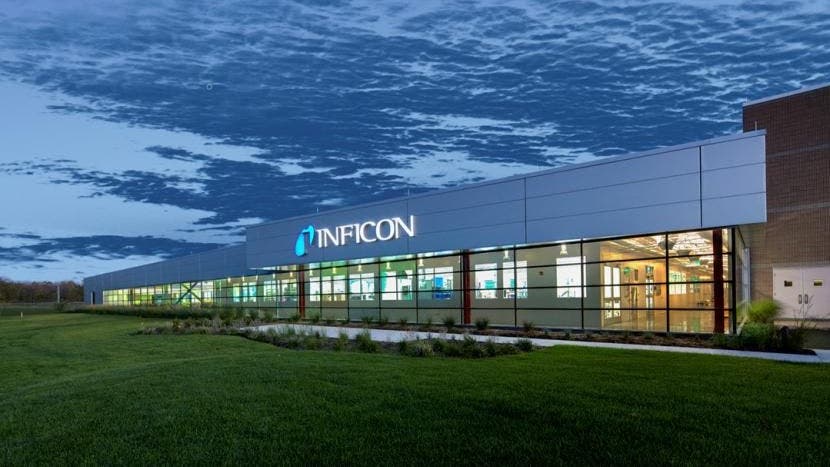 Inficon booms and increases capacity by half