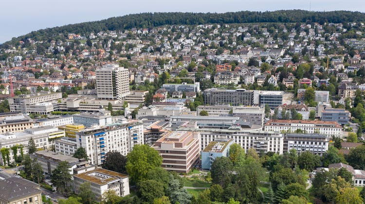 In den 3D-Modellen kann die Entwicklung der Stadt Zürich betrachtet werden. (Keystone)