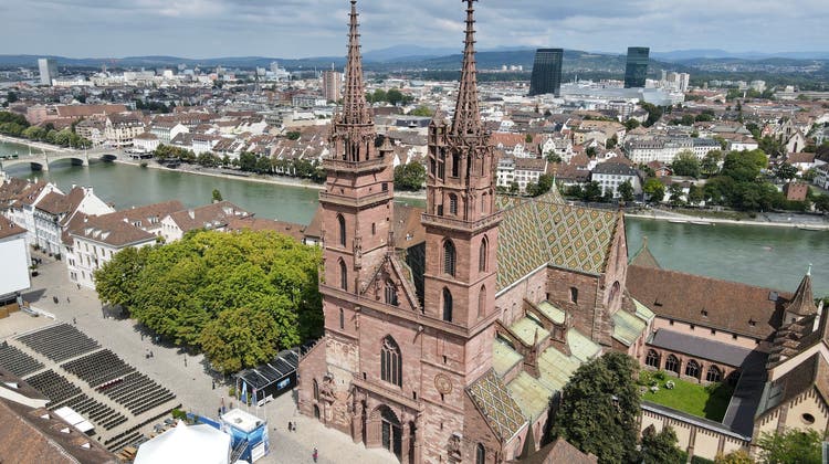 Wahrzeichen der Stadt Basel: das Münster. (Benjamin Wieland / bz)