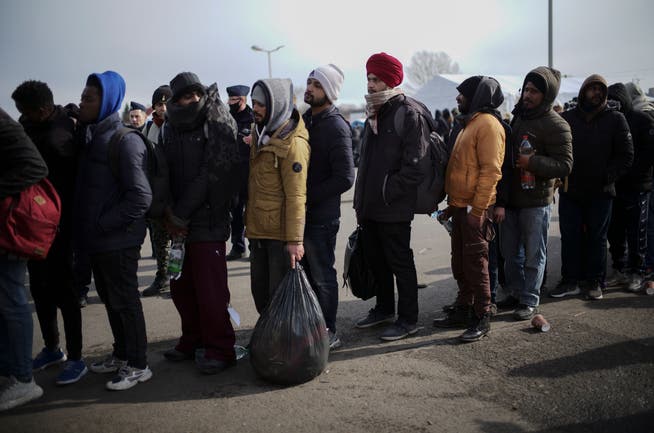 Hunderttausende Menschen sind bereits vor dem Krieg in der Ukraine geflüchtet. (Bild: Grenzübergang Ukraine-Polen, 1. März. 2022)