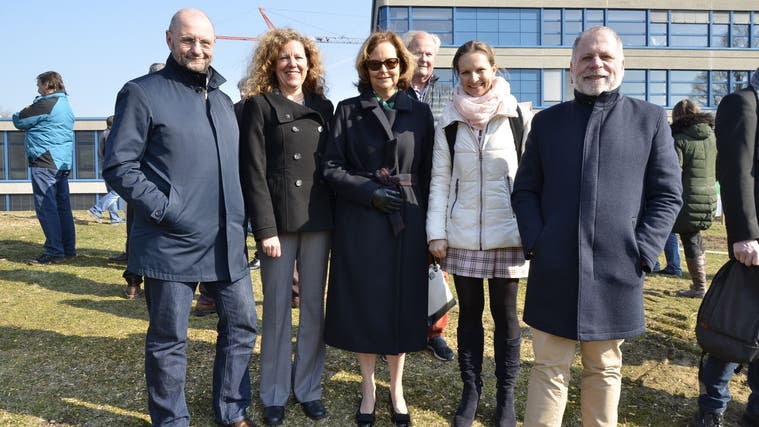 Der Gemeinderat Unterentfelden (von links): Guido Scherer, Marion Fischer, Lilian Däster, Lucia Engeli und Alfred Stiner. (Daniel Vizentini (8.3.2022))