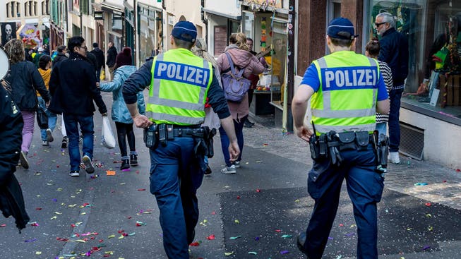 Die Basler Polizei geniesst das Vertrauen des Bevölkerung. 