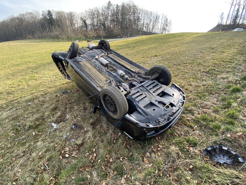 Hallwil, 8. März: Eine alkoholisierte Lenkerin stürzt nach einer Kollision mit einem Jeep zwischen Hallwil und Dürrenäsch die Böschung hinab. Das Auto überschlägt sich, die Autofahrerin erleidet leichte Verletzungen. 