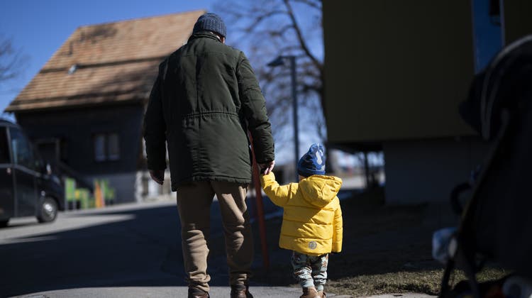 In Appenzell Ausserrhoden sind auch durch das Engagement des Kinderdorfs Pestalozzi und der Kirchgemeinden Teufen seit Mitte März zahlreiche ukrainische Geflüchtete privat untergebracht. (Bild: Keystone)