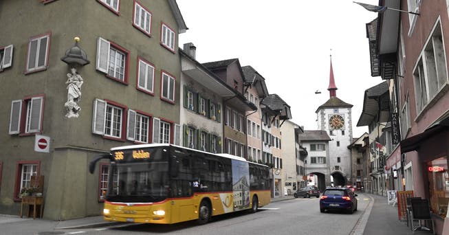 Heute zählt die Mellinger Altstadt rund 15'400 Durchfahrten pro Tag. Die Umfahrung wird dies ändern.