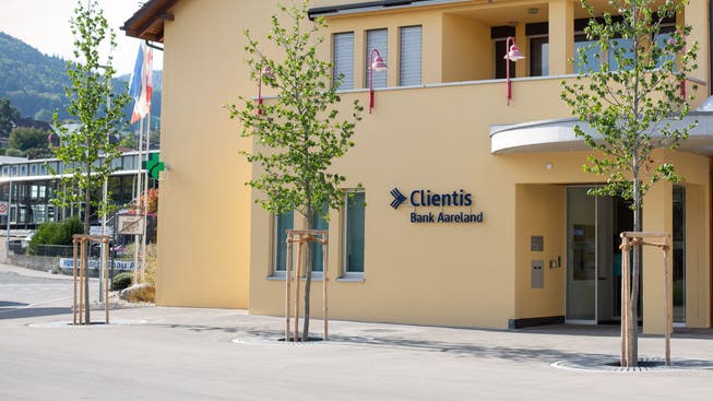 Die Clientis-Geschäftsstelle in Erlinsbach. (Archivbild)