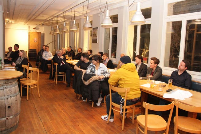Die FDP-Mitgliederversammlung fand in der Öufi-Brauerei statt.
