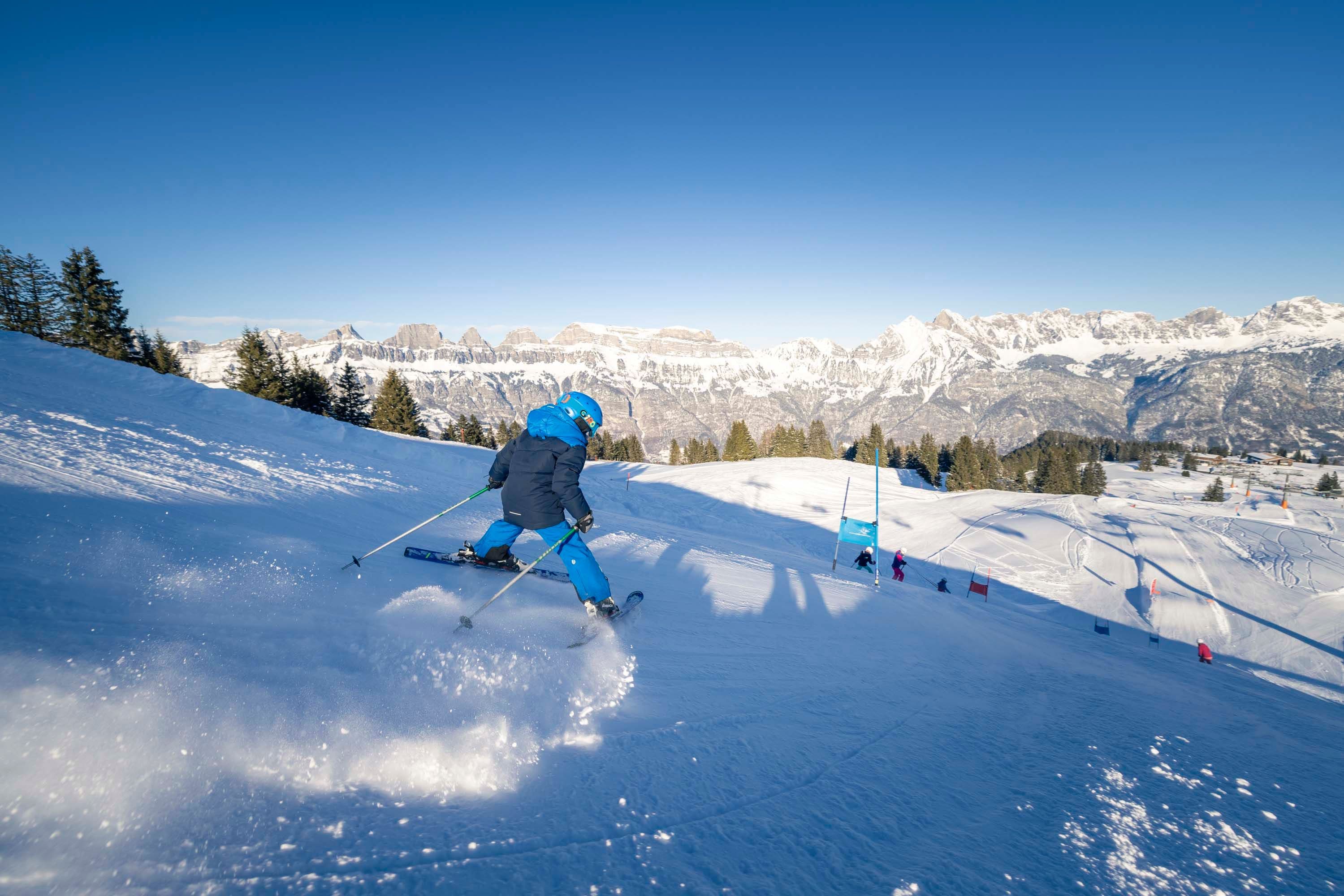 Auch diesen Winter gilt: Niemand zu klein, um ein Skirennen zu fahren.