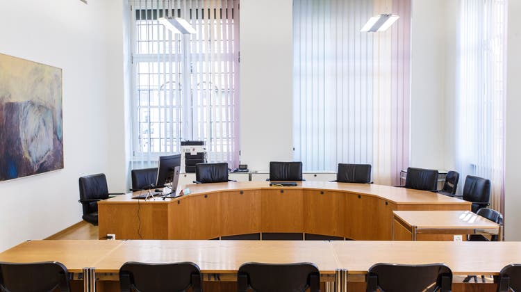 Ein Verhandlungssaal im Amtsgericht Solothurn-Lebern. (Hanspeter Bärtschi)
