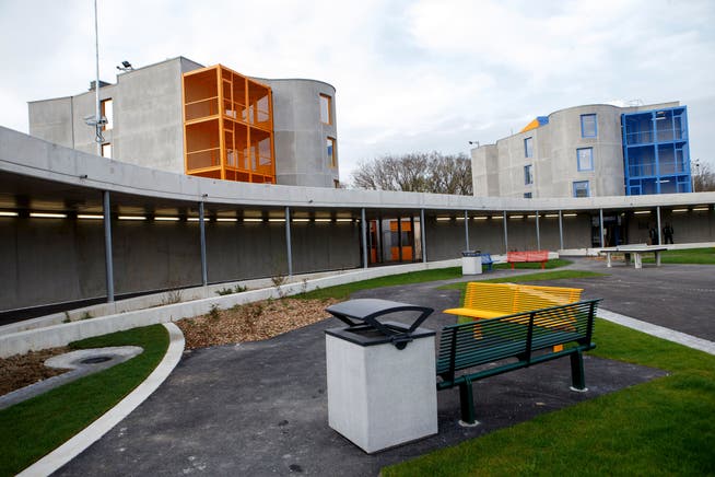 Das Gefängnis Curabilis bei Genf – kurz vor der Neueröffnung 2014.