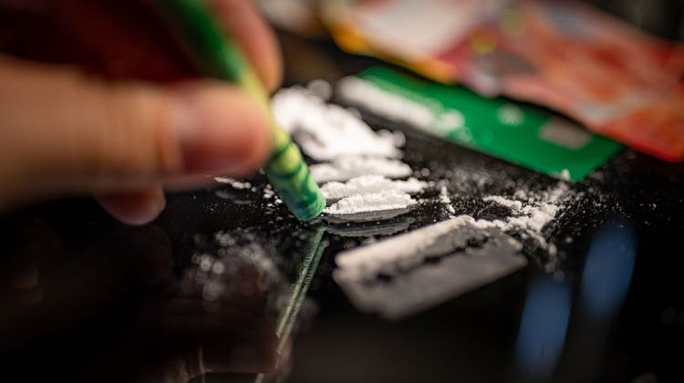 Der eigene Kokainkonsum wurde einem mutmasslichen Bandenmitglied zum Verhängnis. (Symbolbild: Raphael Rohner)