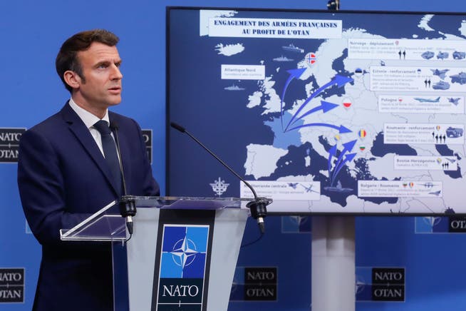 Der französische Präsident Emmanuel Macron hat schon 2020 von der Notwendigkeit einer «europäischen Abschreckung» gesprochen.