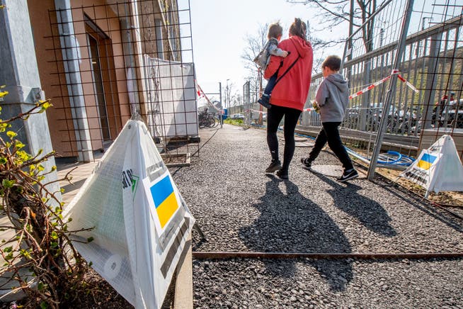 Bisher wurden dem Aargau deutlich weniger Ukraine-Flüchtlinge zugewiesen, als der Kanton erwartete.