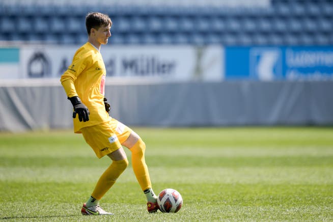 Raphael Radtke: Der 20-Jährige hütete am vergangenen Freitag das Tor im Testspiel gegen den FC Schaffhausen.