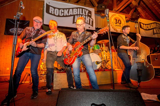 The Five bringen im Mai Rockabilly-Sounds nach Emmetten.