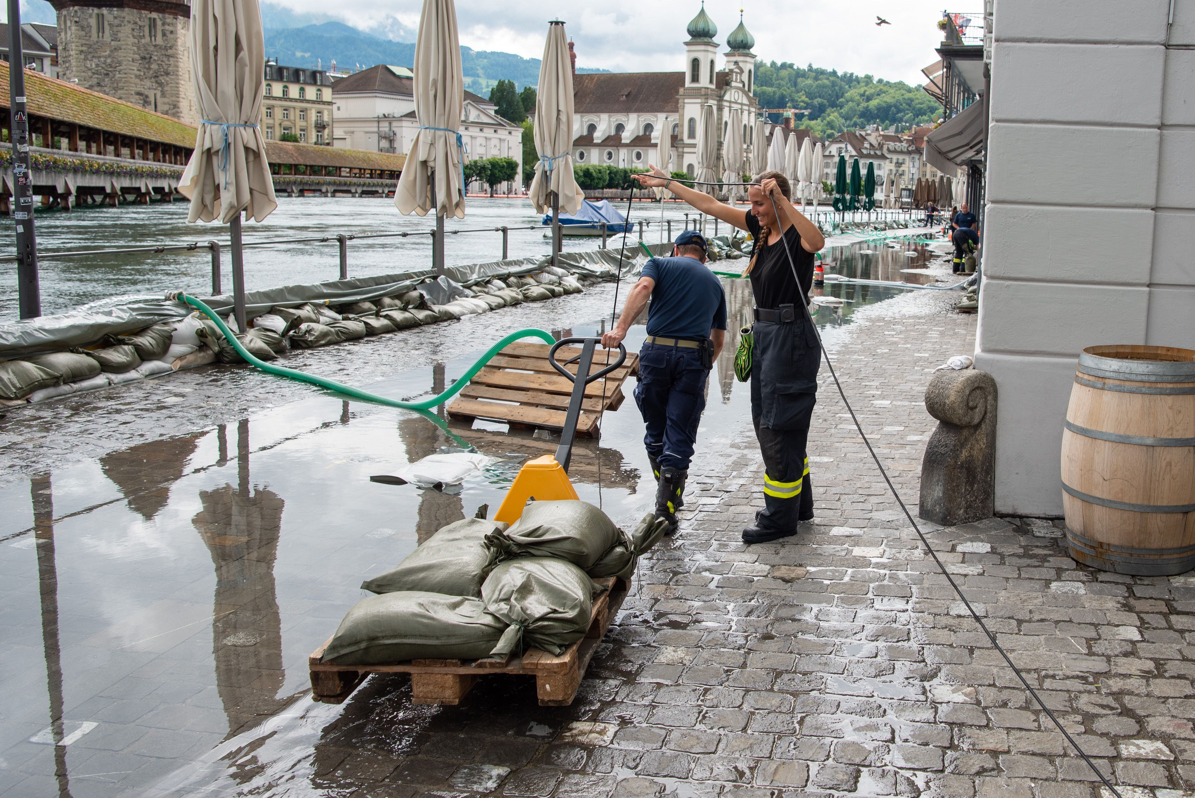 Feuerwehr Der Stadt Luzern: So Viele Einsätze Wie Noch Nie