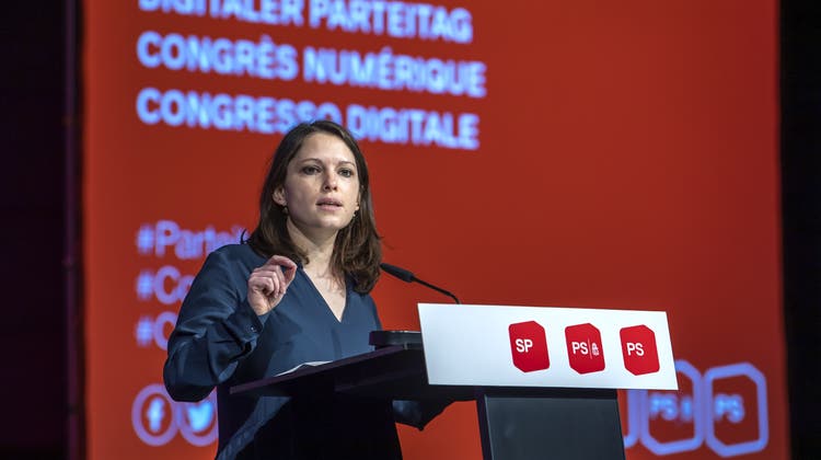 Mattea Meyer, Co-Präsidentin der SP, blickt trotz den kantonalen Wahlverlusten, optimistisch nach vorne. (Archiv) (Keystone)