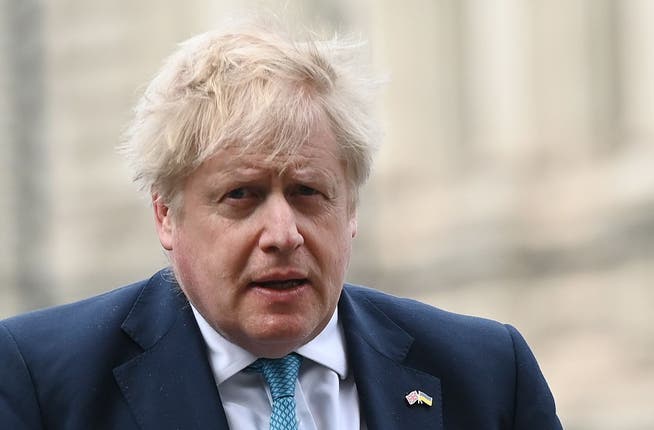 Voll auf Seiten der Ukraine: Der britische Premier Boris Johnson.