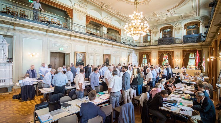 Sitzung des Grossen Rates des Kantons vom 14. August 2019 im Rathaus Frauenfeld. (Reto Martin)