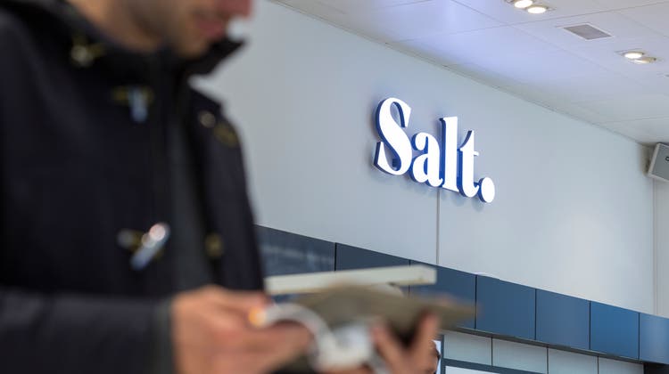 Salt konnte 2021 den Umsatz deutlich steigern. (Keystone)