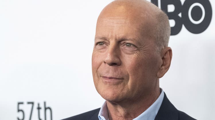 Bruce Willis 2019 bei einer Filmpremiere in New York. (Charles Sykes / AP)