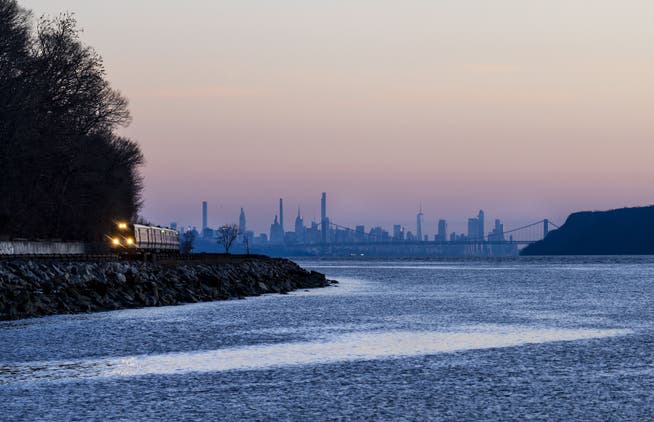 New York ist von Wasser umgeben, nicht nur vom Hudson River.