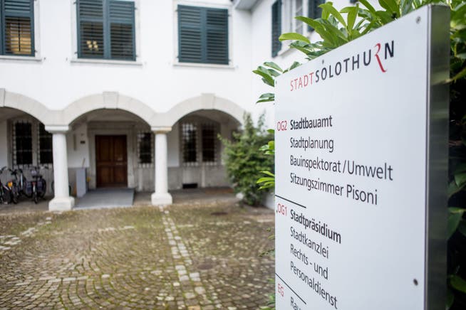 Das Stadtpräsidium der Stadt Solothurn.