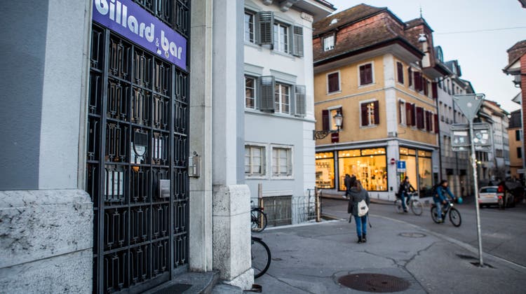Zum Angriff kam es vor der Billard Bar in Solothurn. (Andreas Kaufmann)