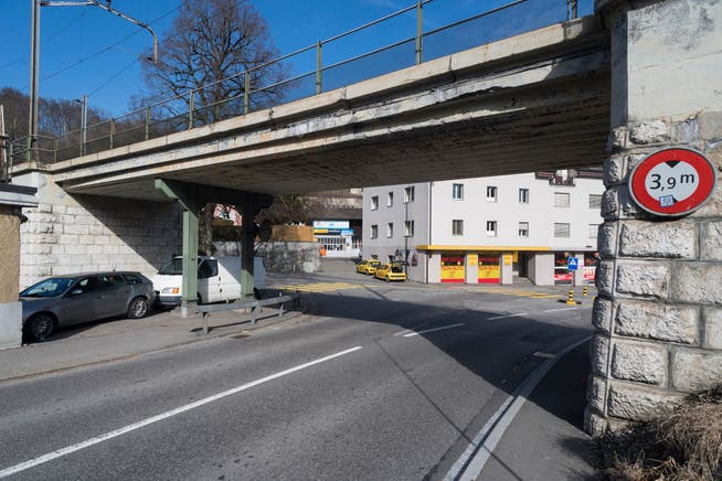 Die SBB-Brücke in Baden wird ersetzt.