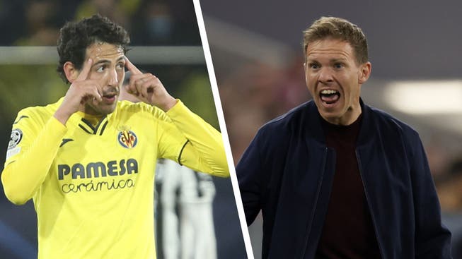 Villarreal-Mittelfeld-Spieler Dani Parejo kann sich nach dem CL-Halbfinal-Coup einen Spruch in Richtung von Julian Nagelsmann nicht verkneifen.