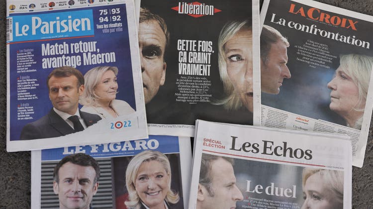 Das Rennen um die französische Präsidentschaft ist noch nicht entschieden. (Keystone)