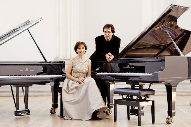 Das Klavierduo Adrienne Soós und Ivo Haag kommt nach Brugg.