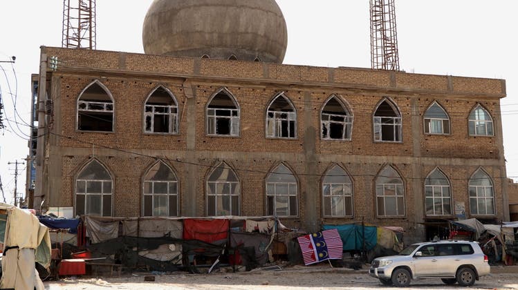 Der grösste Bombenanschlag galt einer schiitischen Moschee in der nordafghanischen Stadt Masar-i-Scharif. (Str / EPA)