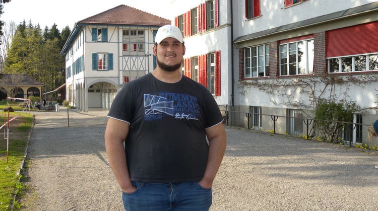 Daniel Fernandez Martinez wohnt im Schul- und Berufsbildungsheim Albisbrunn, wo er auch seine Lehre absolviert. (Marianne Voss)