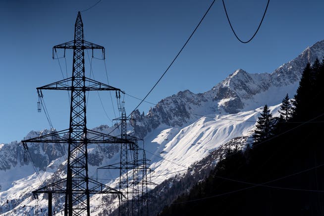 Mit einem Rettungsschirm will der Bundesrat die Stromversorgung in der Schweiz sicherstellen. (Symbolbild)