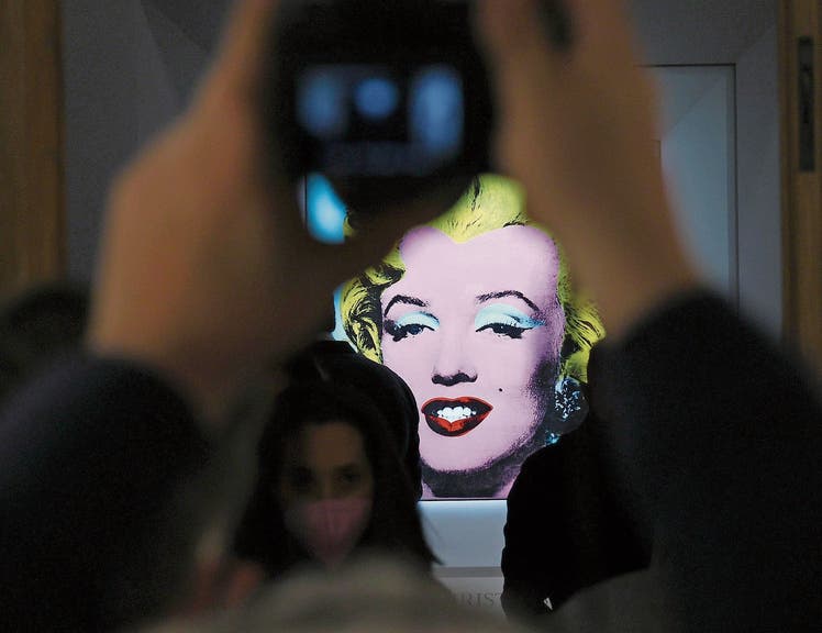 Der Rekordbrecher, der dem Schweizer Sammler Thomas Ammann gehört hat. Andy Warhols Bild aus der «Marilyn»-Serie (1964) weckt die Begierde von Oligarchen und Kunstsammlerinnen aus aller Welt. In wenigen Tagen wird es in New York versteigert.