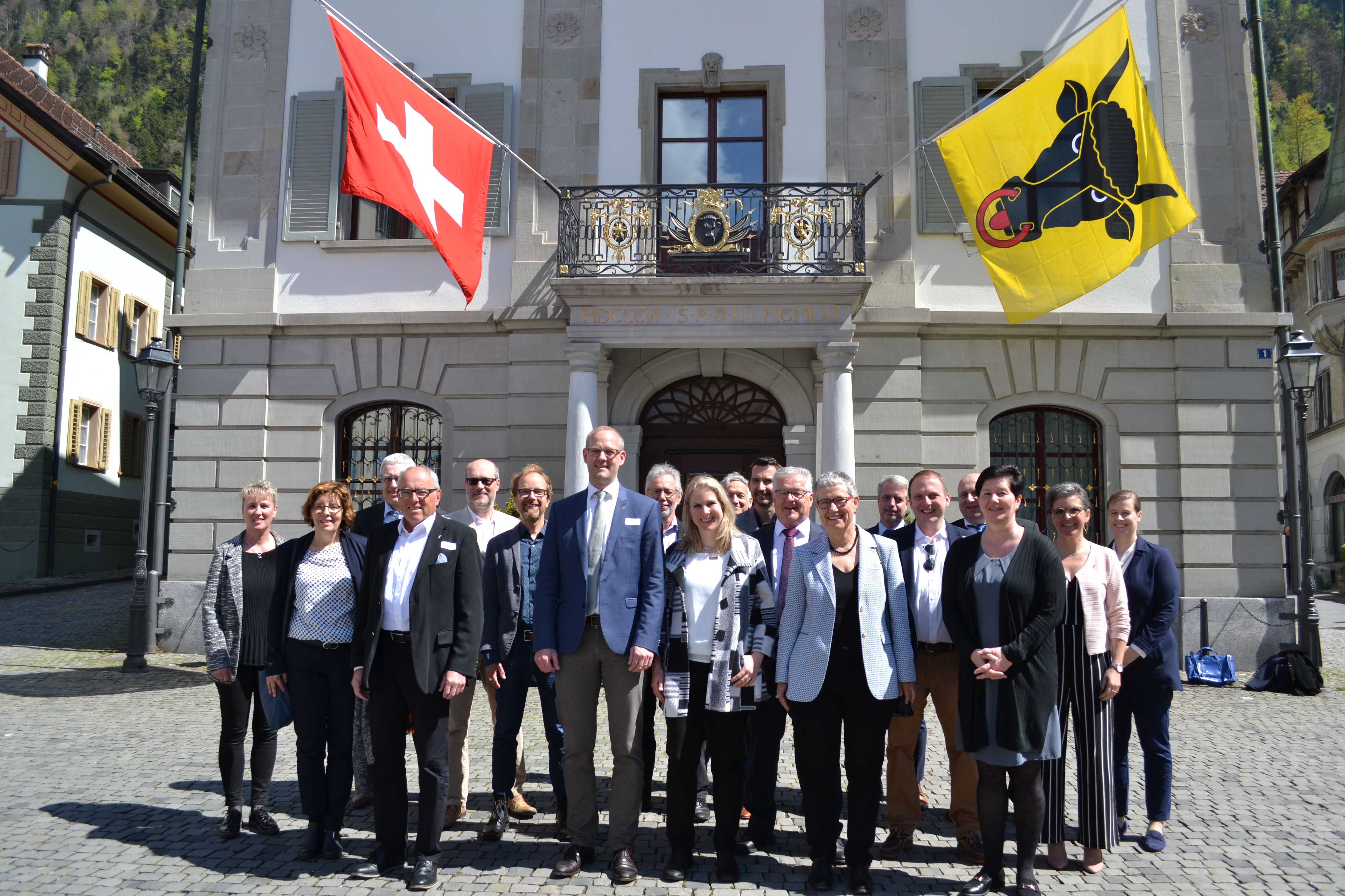 Landrat Des Kantons Basel-Landschaft Zu Besuch In Uri