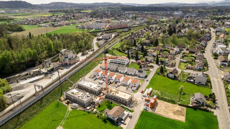 Am Wiesenweg in Rupperswil wird bereits gebaut. Gegen weitere Neubauten gab es nun Einsprachen. (Sandra Ardizzone)