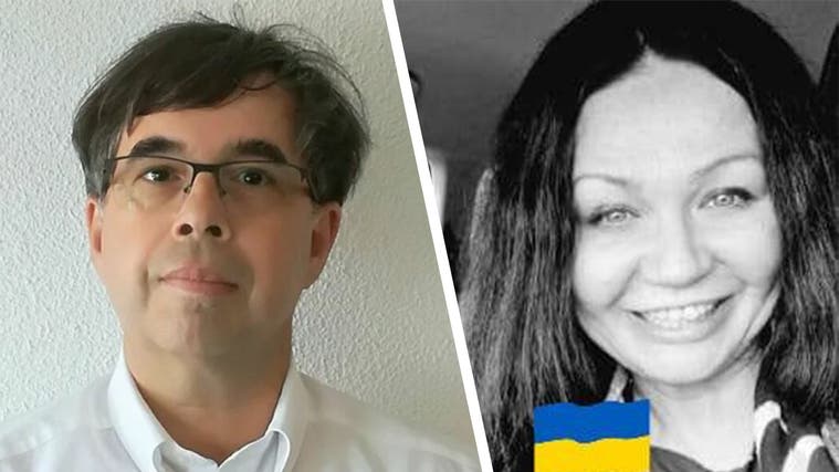 Olena Huggenberger, Ehefrau von Max Huggenberger, Vizepräsident der FDP-Ortspartei Seon, werden Aufrufe zu Gewalt gegen Russen im Aargau vorgeworfen. (Bild: zvg)