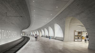 Lässt auf sich warten: Der Ausbau des Bahnhofs Zürich-Stadelhofen auf 2035 nicht fertig. (Keystone)