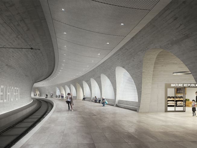 Lässt auf sich warten: Der Ausbau des Bahnhofs Zürich-Stadelhofen auf 2035 nicht fertig.