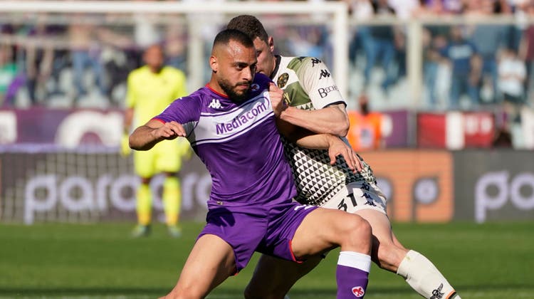Arthur Cabral: Spielt in Fiorentina, erfüllt die Erwartungen aber noch nicht. (Keystone)