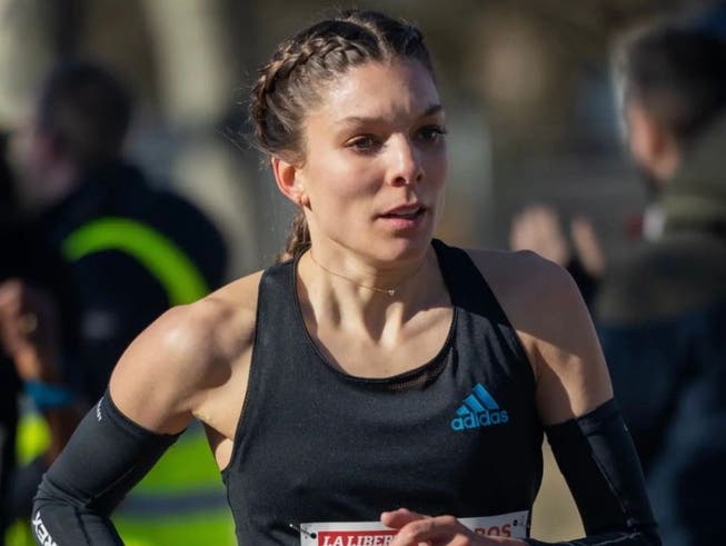 Chiara Scherrer hat in Paris den Schweizer Rekord über 3000 Meter Steeple verbessert.