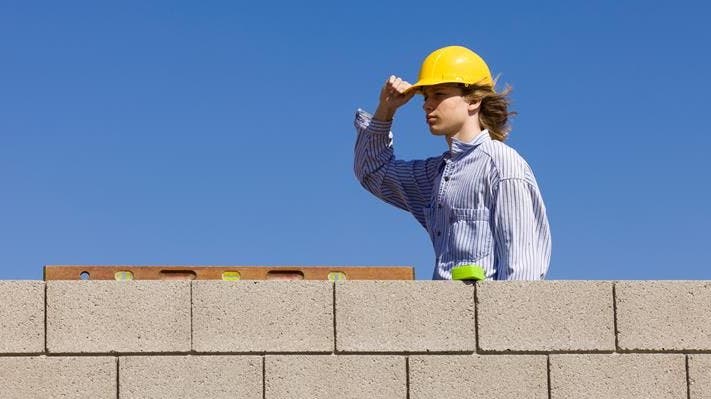 Die Baubranche hat es auch in diesem Jahr nicht leicht bei der Besetzung der Lehrstellen 2022. (Symbolbild: Getty Images)
