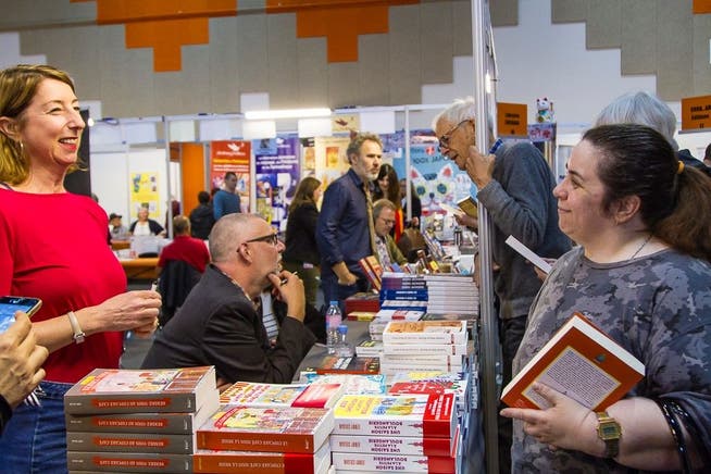 Die Buchmesse in Saint-Louis empfängt um 200 Autorinnen und Autoren.