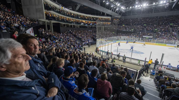 Ende einer Ära: Das letzte Eishockeyspiel der ZSC Lions im Hallenstadion fand am 29. April im Playoff-Final gegen den EV Zug statt. (Keystone)