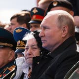 Keine neuen Nukleardrohungen, keine Generalmobilmachung: Wladimir Putins Rede blieb hinter den Befürchtungen westlicher Beobachter zurück. Doch Putins Worten traut längst niemand mehr. (Keystone)